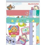 リラックマ 「ゲーミングリラックマ」 レターセット LH83801