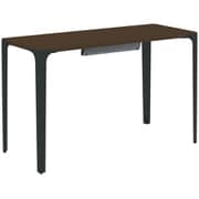 Parabel(パラベル) デスク 天板:プライズウッドダーク/脚:ブラック メラミン天板仕様 120×50cm お客様組み立て品 受注生産品 8TPD2A MHV5