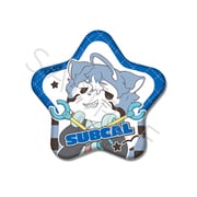 SYNC-ACCSTR-C あらいぐまカルカル団 星バッジ サブカル
