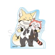 SYNC-ACCAMB-D あらいぐまカルカル団 アクリルミニブロック コミカル