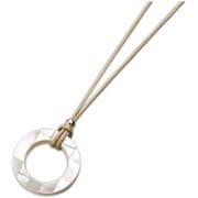 グラスホルダーネックレス MHL-34 ホワイト 06546