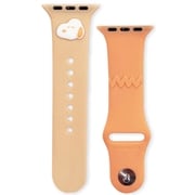 SNGG-154BE [ピーナッツ スヌーピー Apple Watch 42/41/40/38mm 対応 シリコンバンド ベージュ]