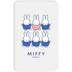 ミッフィー MagSafe対応 ワイヤレスリチウム充電器 5000mAh なかよし MF-594C