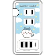 ちいかわ USB/USB Type-C 付き ACタップ ハチワレ CK-80B
