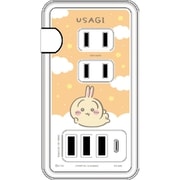 ちいかわ USB/USB Type-C 付き ACタップ うさぎ CK-80C
