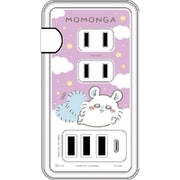 ちいかわ USB/USB Type-C 付き ACタップ モモンガ CK-80D
