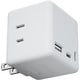 Mate TAP 001 電源タップ AC×3/USB-C×2/USB-A×1 最大20W出力 ナチュラルホワイト MATE-TAP001-NWH