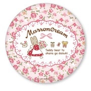 MRN-003 サンリオキャラクターズ 缶ミラー マロンクリーム 40th ワンポイント