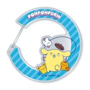 PRN-030 サンリオキャラクターズ アクリルカラビナ ユニーク ポムポムプリン ブルー