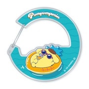 PRN-031 サンリオキャラクターズ アクリルカラビナ ユニーク ポムポムプリン グリーン