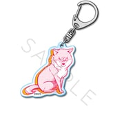 SYNC-SIRAKU-A シバつき物件 アクリルキーホルダー デザインA