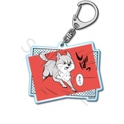 SYNC-SIRAKU-B シバつき物件 アクリルキーホルダー デザインB