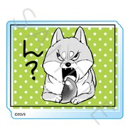SYNC-SIRAKUB-D シバつき物件 3wayアクリルバッジ デザインD
