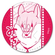 SYNC-SIRRE-C シバつき物件 レザーバッジ(丸形) デザインC