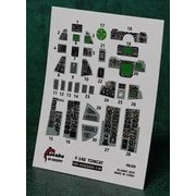 1/48 F-14D 内装3Dデカール （ハセガワ用） [プラモデル用品]