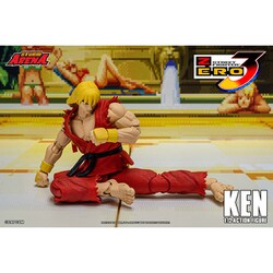 ストリートファイターアルファ3 ストームアリーナ ケン 1/12スケール Street Fighter Alpha 3 Storm Arena Ken 1/12 Scale Action Figure