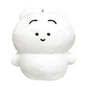 まゆげねこ ボールチェーン付 ぬいぐるみチャーム
