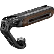1/4-20・ARRI 3/8-16位置決めネジ付き 木製 トップハンドル SR5252