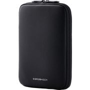 タブレットケース ~8.7インチ スリーブケース 衝撃吸収 撥水 オープンポケット付 タッチペン収納 ダブルファスナー ZEROSHOCK ブラック TB-08ZSBIBLBK
