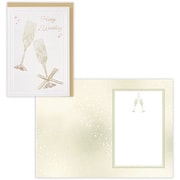 結婚祝いカード シャンパングラス EAP-846-169