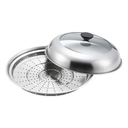 見える！フライパン用蒸し器 28-30cm YJ3273