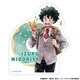 僕のヒーローアカデミア ステッカー ドーナツテーマ 緑谷出久