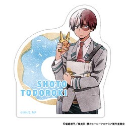僕のヒーローアカデミア ステッカー ドーナツテーマ 轟焦凍