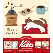 限定 メモパッド Blackcoffee カリタ LM347