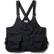 TAKIBI Ripstop Vest L BLACK JK-25AU01704019