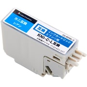 カラークリエーション インク エプソンKNI-C-L カニ 互換 インクカートリッジ 残量検知機能 EP-887AB/EP-887AP/EP-887AW 対応 シアン(染料) CC-EKNIL-C