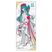 初音ミク GTプロジェクト レーシングミク 15th Rhapsody 2010-2025 フェイスタオル