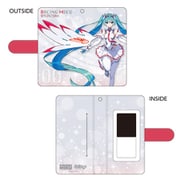 初音ミク GTプロジェクト レーシングVer. SPA 2025 応援Ver. 手帳型スマートフォンケース