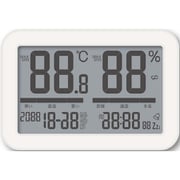 デジタル温湿度計 アイボリー TT-595-IV