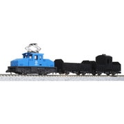 10-504-2 Nゲージ完成品 ポケットラインシリーズ チビ凸セット いなかの街の貨物列車（青） [鉄道模型]