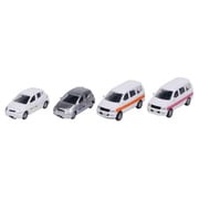 23-654A Nスケール ジオタウン ストラクチャーシリーズ 営業車セット1A [鉄道模型用品]