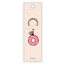 AirTag用ドーナツ型ケース ピンク ALG-ATDCPK