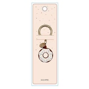 AirTag用ドーナツ型ケース ホワイト ALG-ATDCWH