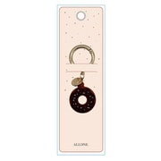 AirTag用ドーナツ型ケース チョコ ALG-ATDCBR