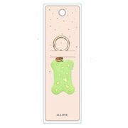 AirTag用骨型ケース グリーン ALG-ATBCGR
