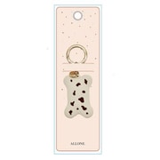 AirTag用骨型ケース ホワイト ALG-ATBCWH