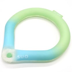 SUO RING for dogs 28°ICE gradation ボタン付 ピスタチオグリーン LLB