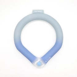SUO RING for dogs 28°ICE gradation ボタン付 セレストブルー LB