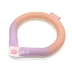 SUO RING for dogs 28°ICE gradation ボタン付 スウィートピンク MB