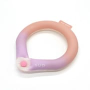 SUO RING for dogs 28°ICE gradation ボタン付 スウィートピンク SB