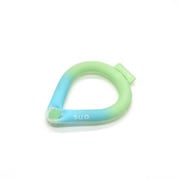 SUO RING for dogs 28°ICE gradation ボタン付 ピスタチオグリーン XSB