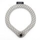 SUO RING for dogs 28°ICE グラデチェック ボタン付 BLACK LLB