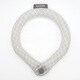SUO RING for dogs 28°ICE グラデチェック ボタン付 GRAY LB