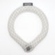 SUO RING for dogs 28°ICE グラデチェック ボタン付 GRAY MB