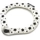 SUO RING for dogs star 28°ICE ボタン付 ブラック（星大） MB
