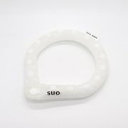 SUO RING for dogs star 28°ICE ボタン付 ピュアホワイト MB